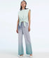 Gradient Fade Wide Denim